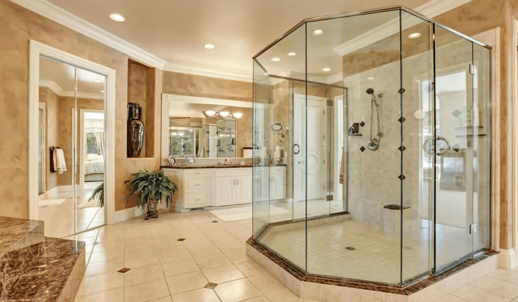Bathroom Sliding Glass Door