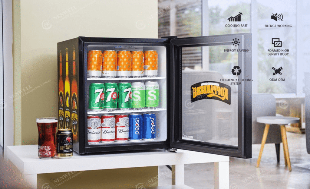 Glass Door Bar Fridge