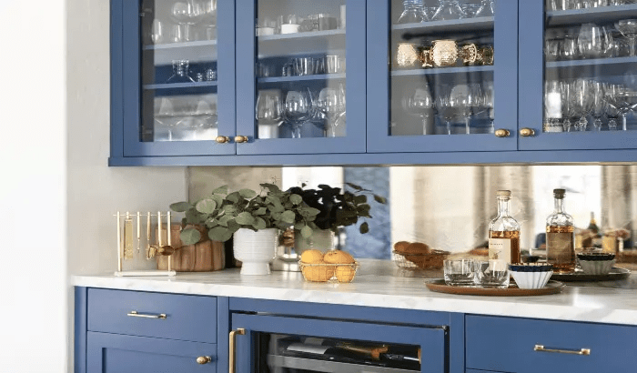 Glass Kitchen Cupboard Doors: Where Sophistication Meets