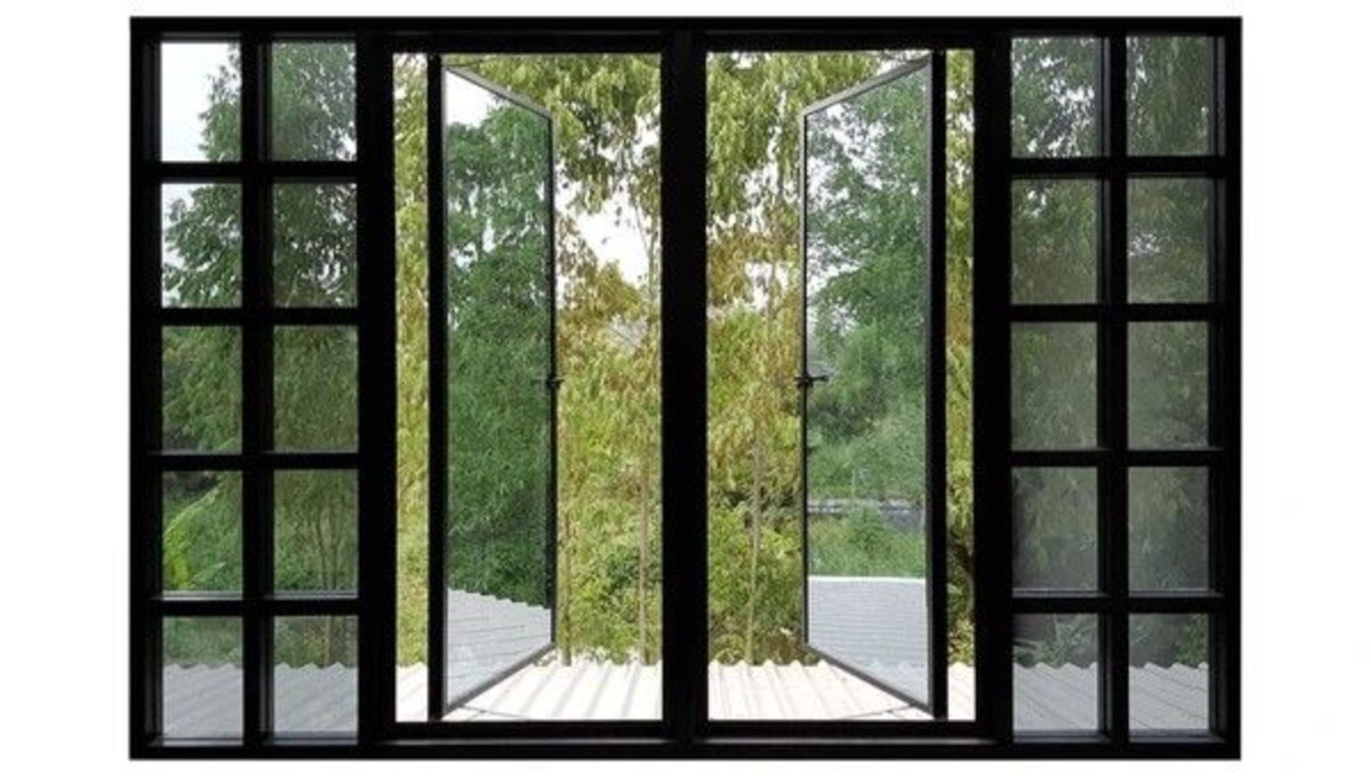Aluminium Window Black Glass: Sleek Design Meets Superior