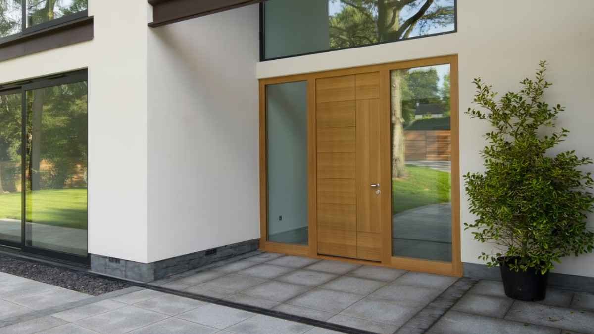Panel Door with Glass: Stylish & Secure Front Door Solutions