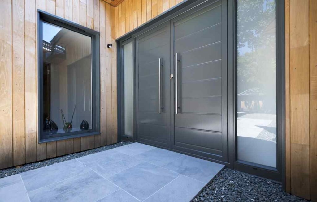 Aluminium Double Doors