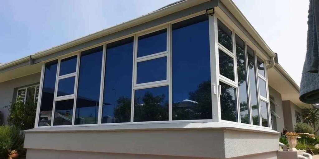 Aluminium with Tinted Glass