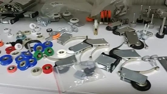 Modern rollers glide smoothly for decades – no more lifting the door to open it