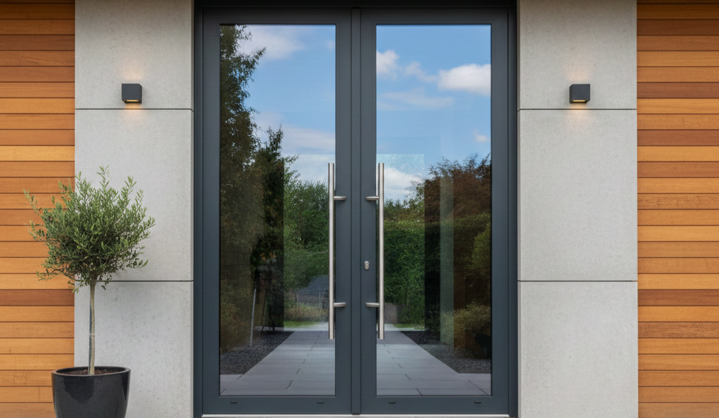 Aluminium Double Doors