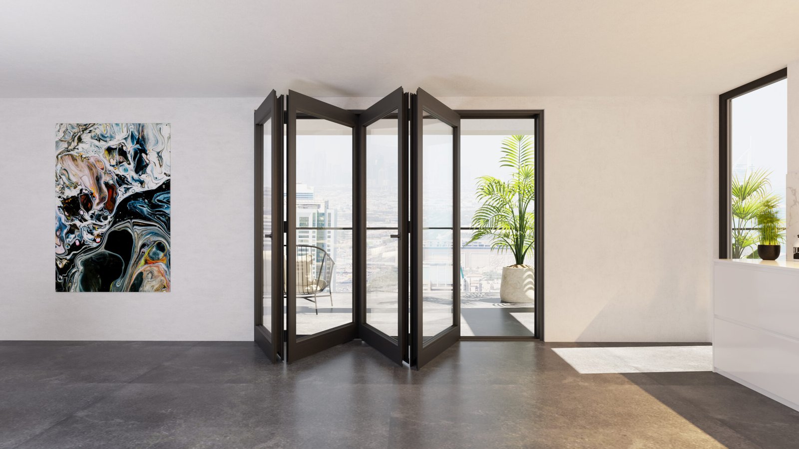 Aluminium Folding Doors